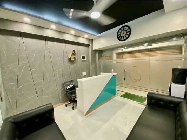 The front desk